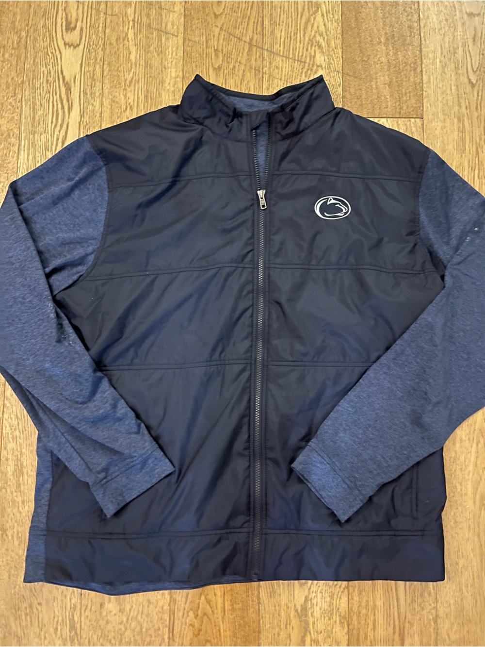 Penn State Nittany Lions Jacket XL Blue DryTec Hybrid Full Zip PSU